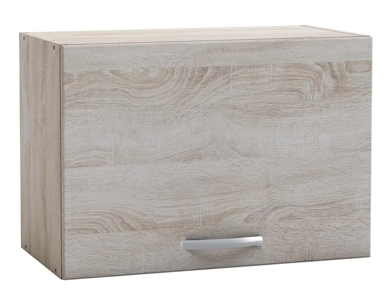 Meuble sous hotte 1 abattant coloris chêne – 40×30×42 cm