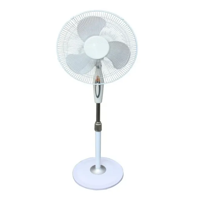 Ventilateur sur pied 7LINE FS-16237 40 cm blanc 3 vitesses