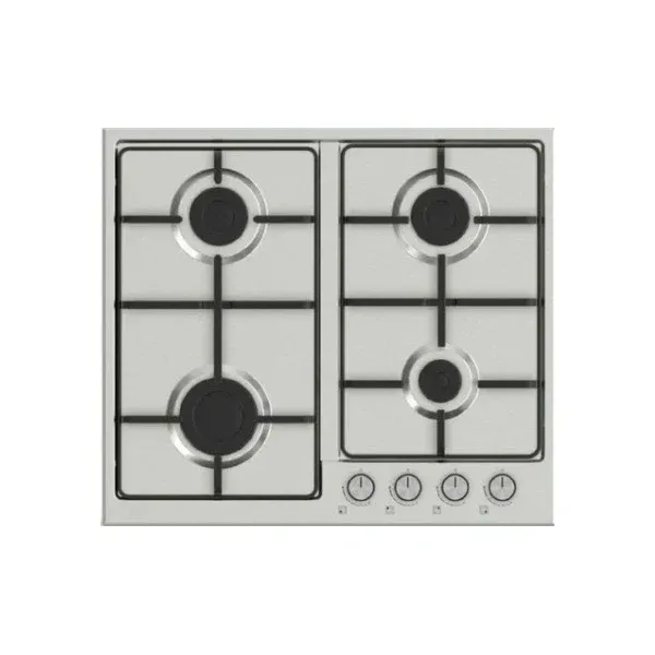 Plaque gaz encastrable Cuisinam 60 cm 4 feux Inox CIXH-620300