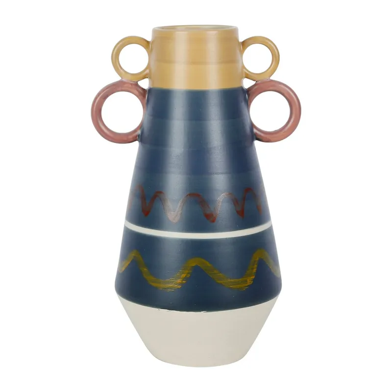 Vase exaltation noir D17XH28CM