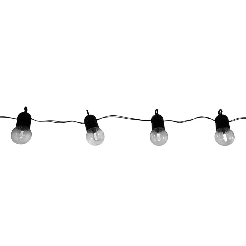 Guirlande solaire 30 globes pour décoration extérieure