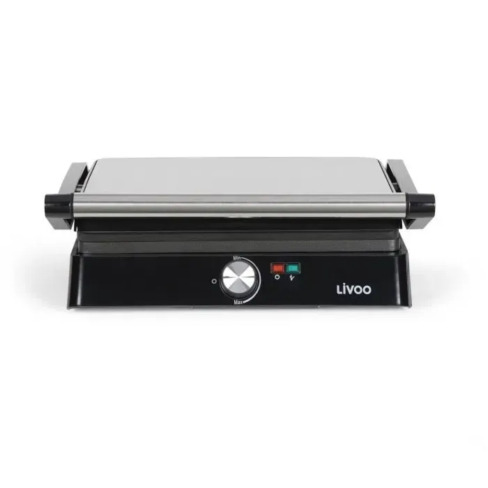 Grill panini et viande Livoo 2000 W thermostat réglable