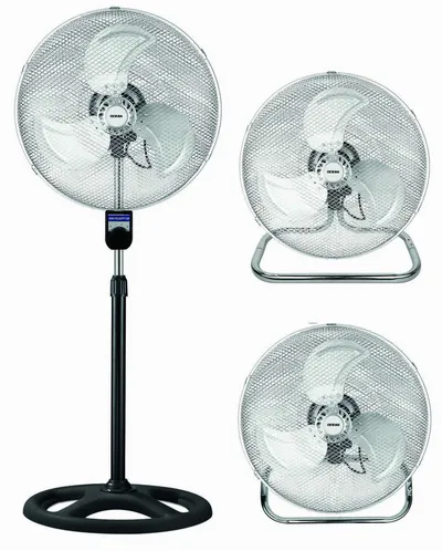 Ventilateur 3 en 1 18&Prime; noir Ocean
