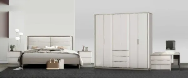 Chambre à coucher complète 2508 lit 180×200 cm