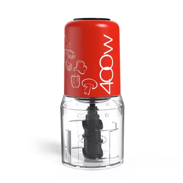 Mini-hachoir 0,5 L 7-Line 400 W rouge