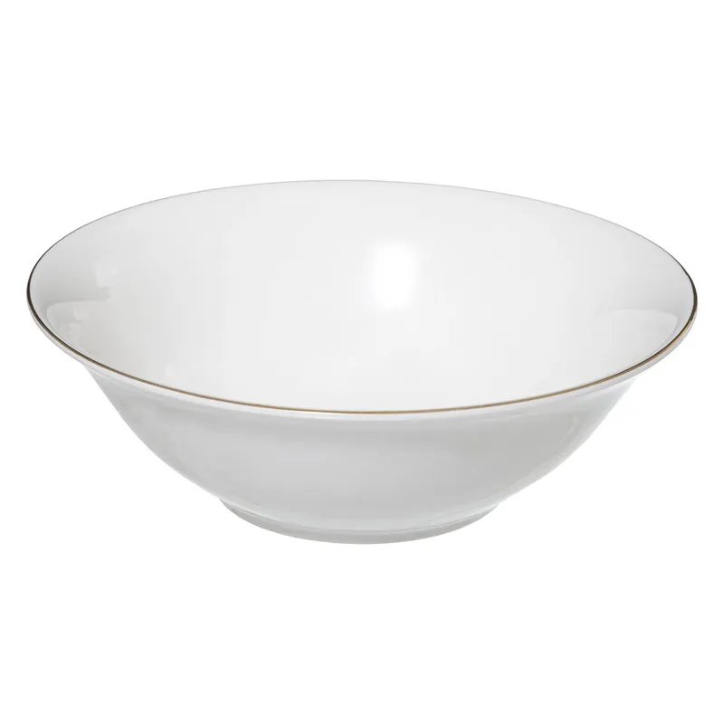 Saladier petit salon D22CM porcelaine blanc