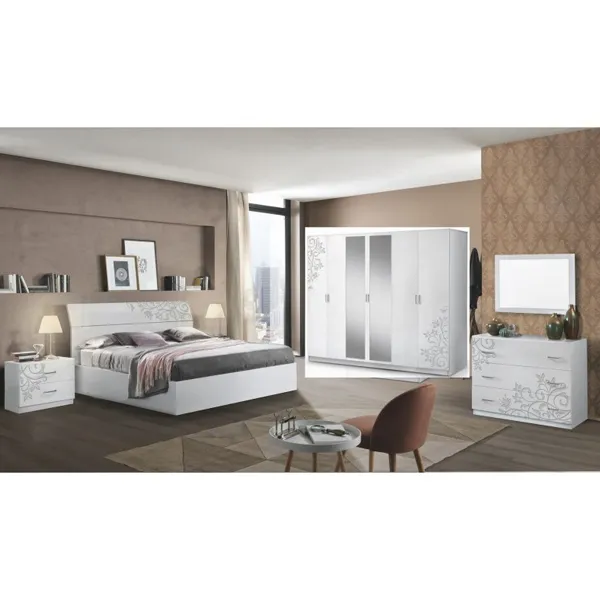 Chambre complète Mary lit 160×200 cm