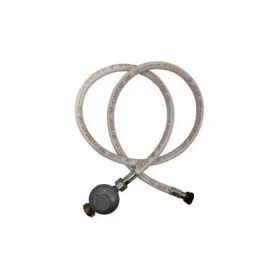 Kit flexible inox 1,50 m + détendeur butane Homegaz