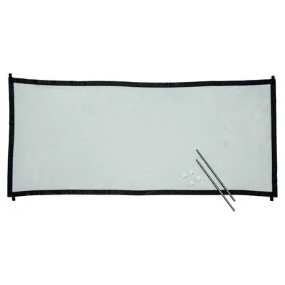 Barrière animaux rétractable – protection flexible pour couloirs et passages – 6175