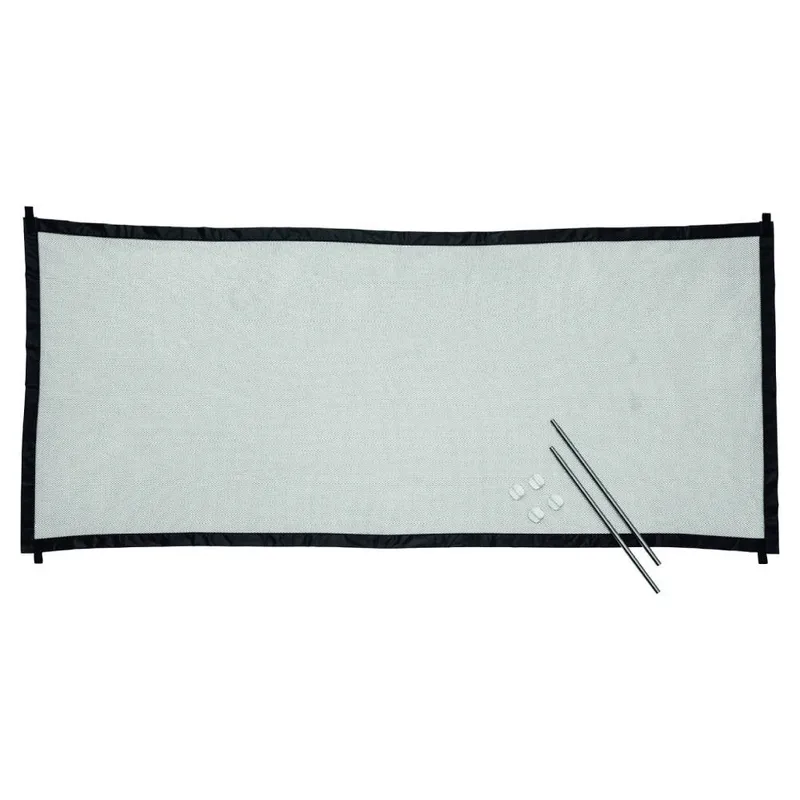 Barrière animaux rétractable – protection flexible pour couloirs et passages – 6175