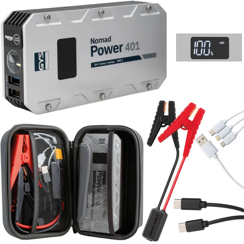 Chargeur booster lithium portable 12V – Nomad Power 401