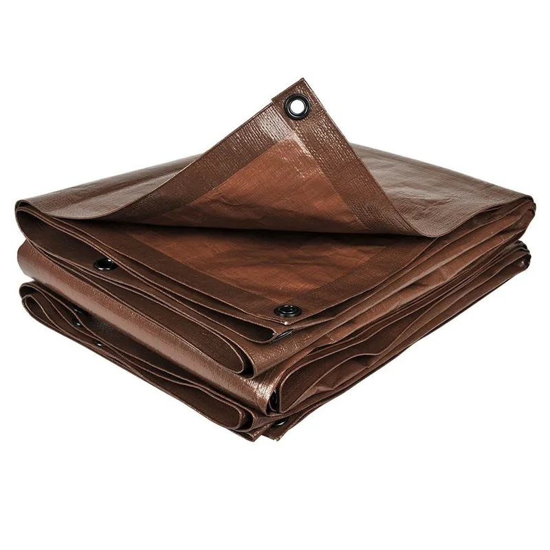 Bâche de protection coloris marron naturel