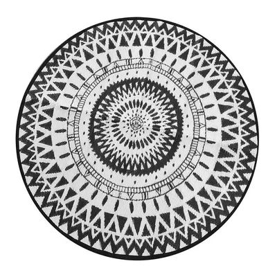 Tapis extérieur rond pour terrasse et jardin – 727710