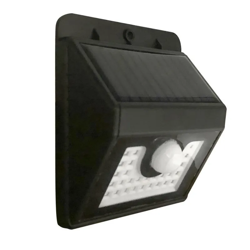 Lampe murale solaire extérieure à détecteur radar – 30 LED SMD