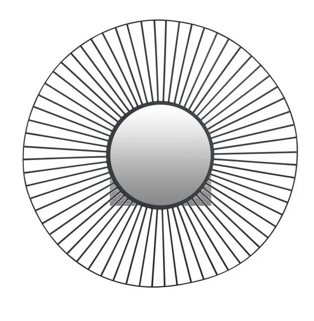 Miroir metal rond filaire Ø60CM