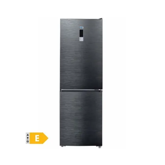 Réfrigérateur combiné 409 L Belford noir No Frost classe E
