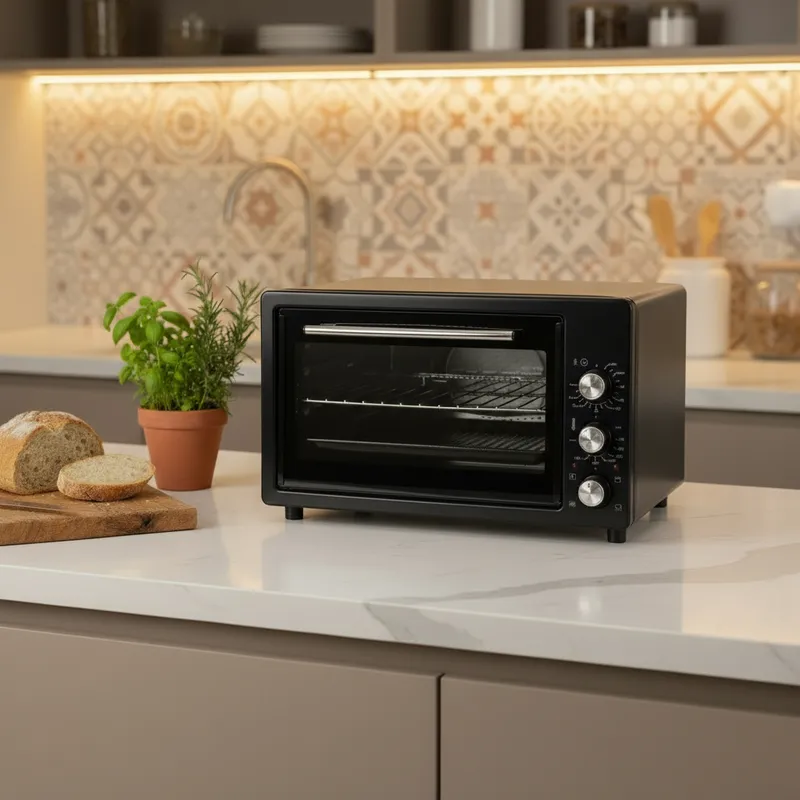 Four à poser 36 litres avec 2 plateaux – coloris noir ou rouge