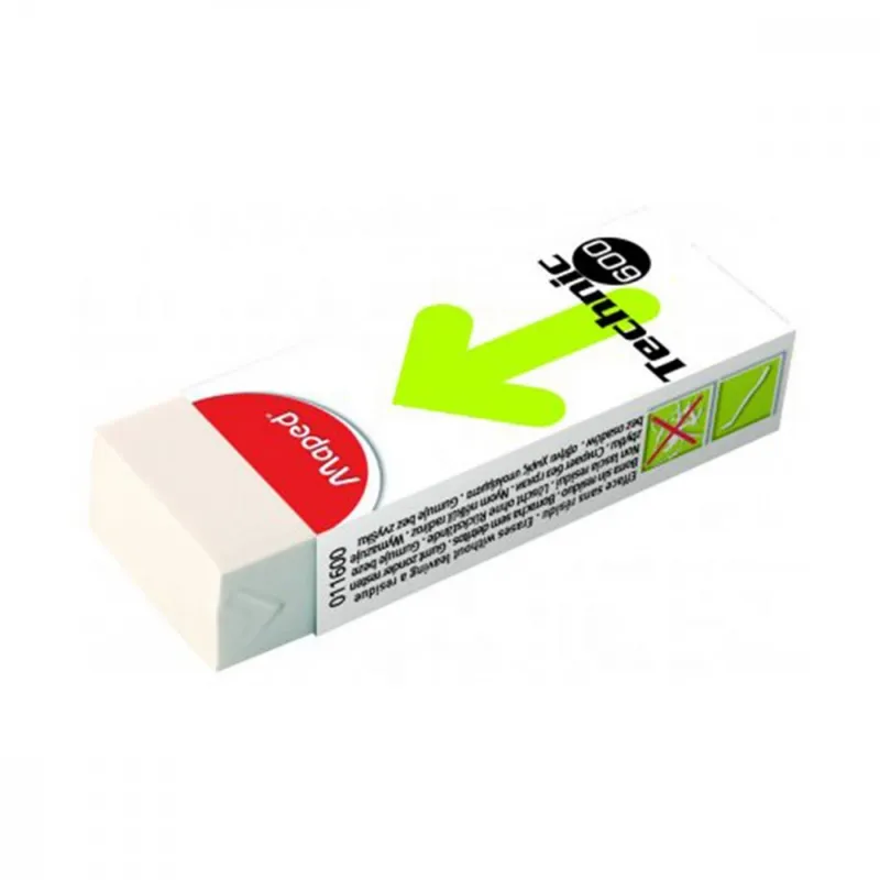 Gomme caoutchouc Technic 600 sans phtalate