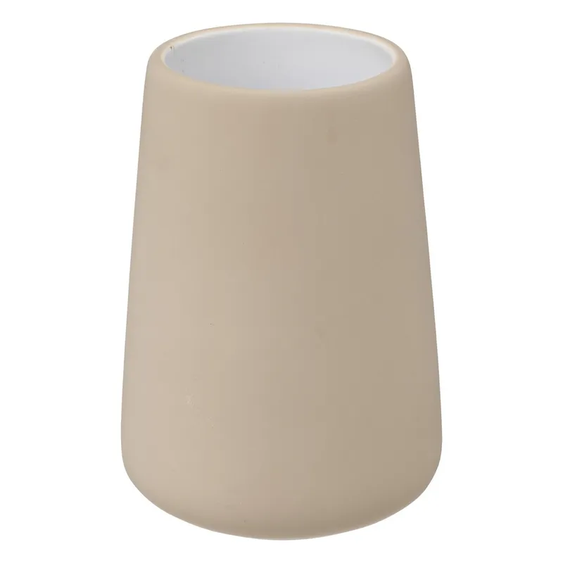 Gobelet rubber 8.3X11.8CM beige