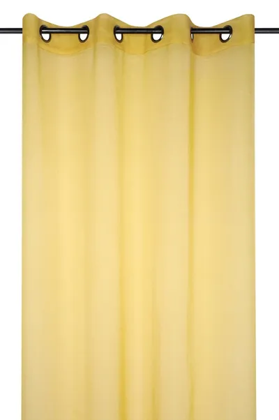 Voile monna 135X260 jaune – 100% pe