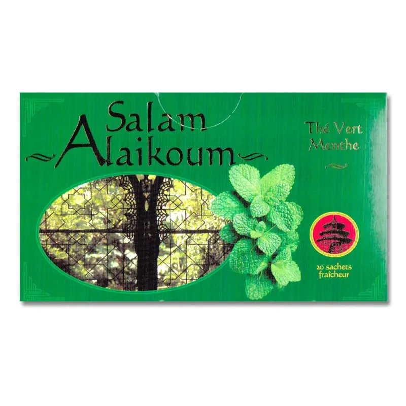 Thé vert à la menthe Salam Alaikoum 20 sachets