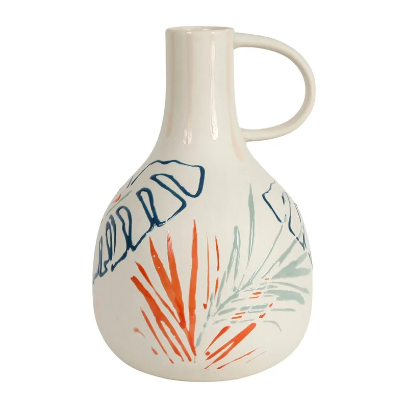 Vase tropic'art mult D14XH22CM