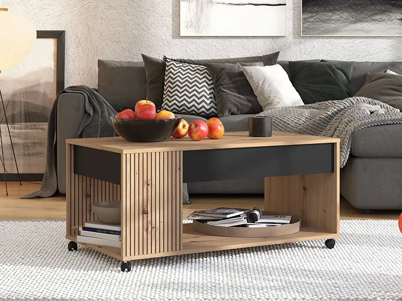 Table basse Mayenne 101x55x46 cm