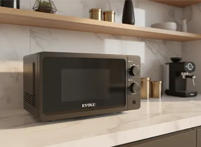 Micro-ondes 20 L mécanique 700 W coloris noir