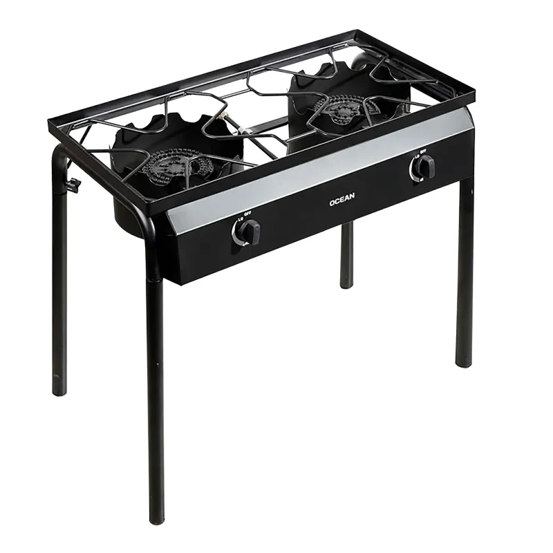 Réchaud gaz 2 feux sur pied – OCPGSL2FPRO