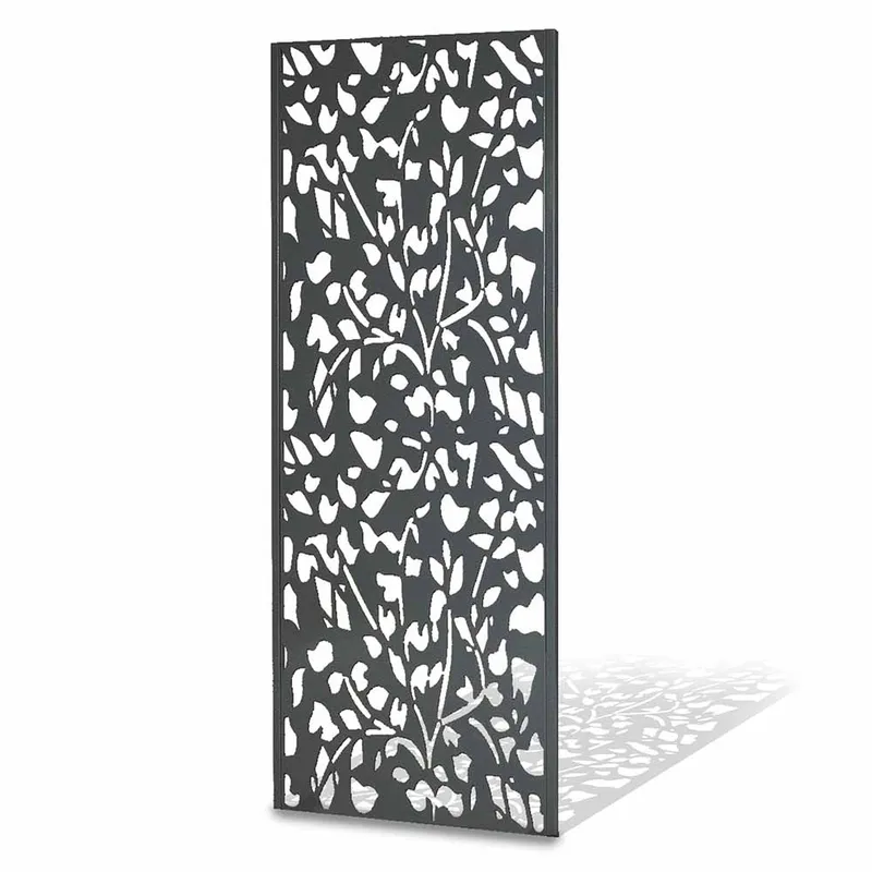 Panneau décoratif floral pour extérieur