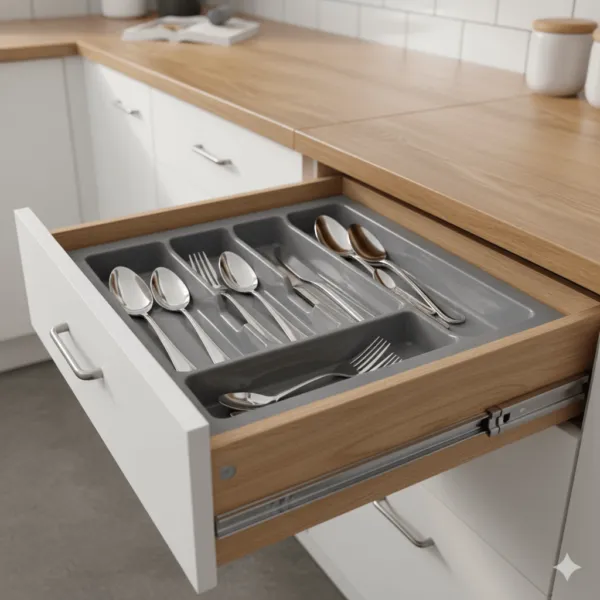 Range-couverts modulable pour tiroir