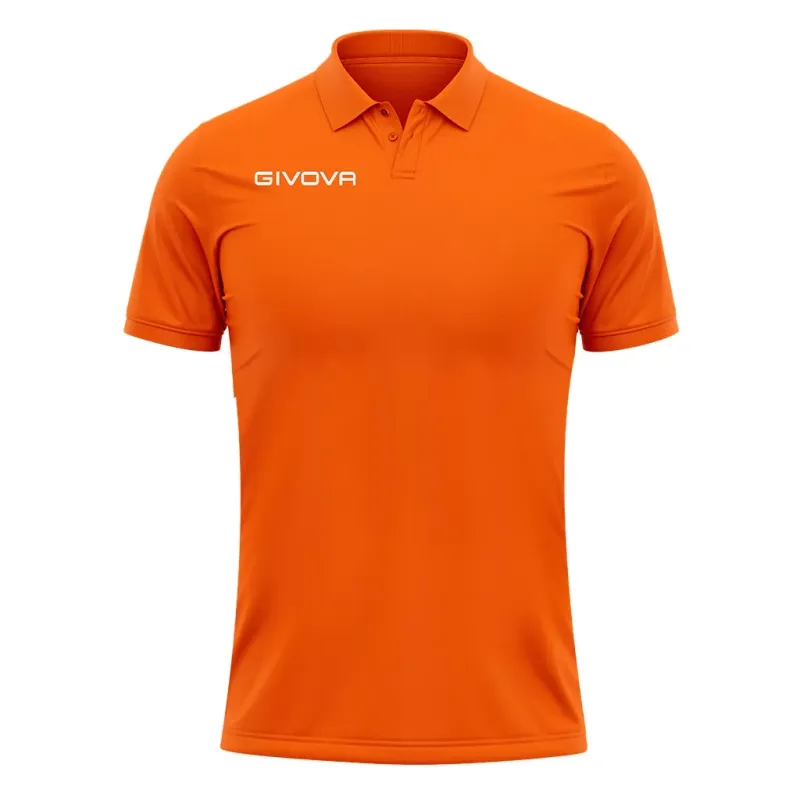 Polo piqué coton Givova Summer MA005-0001 Orange