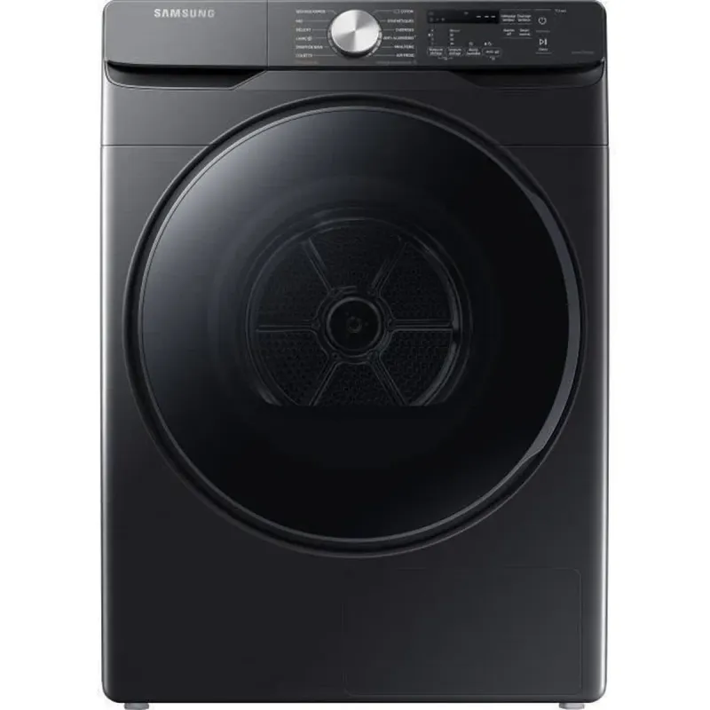 Sèche-linge pompe à chaleur 16 kg Samsung, noir