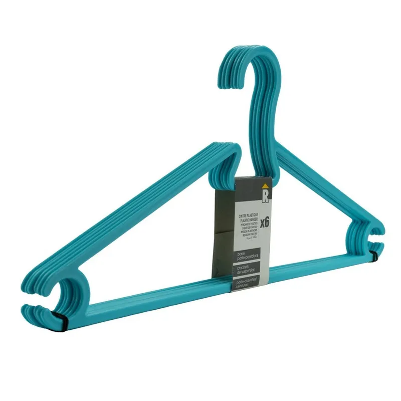 Cintre plastique – lot de 6