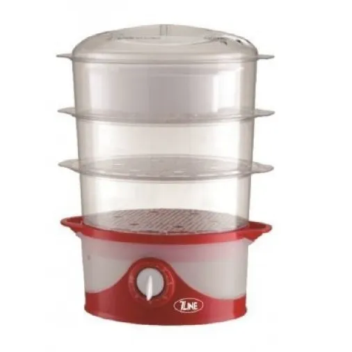 Cuiseur vapeur 9 L (3 étages) 800 W 7LINE, minuterie