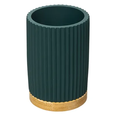 Pot a brosse a dents modern 7.2X11CM bambou