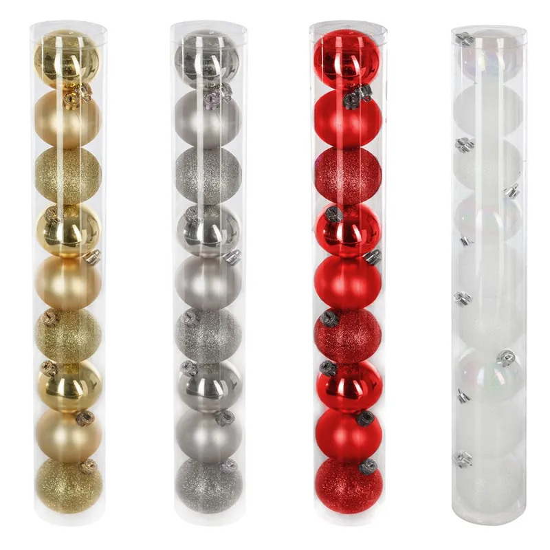 Boules de Noël 60 mm – Lot de 9