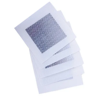 Patchs de réparation murale en métal – lot de 5