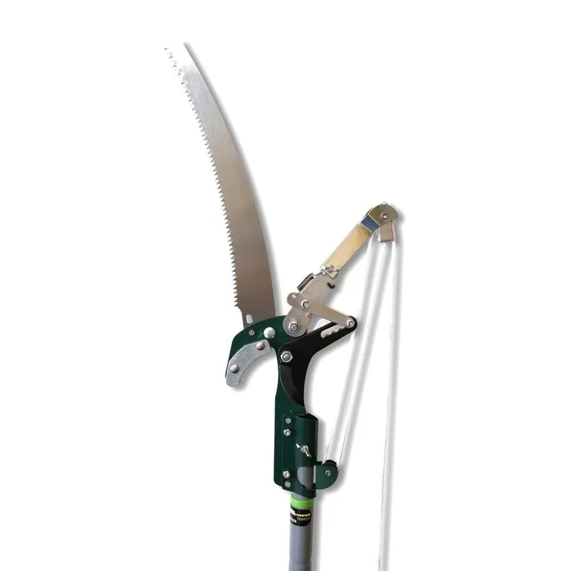 Échenilloir à crémaillère – coupe-branche télescopique pour l'élagage en hauteur