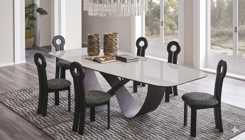 Table à manger céramique T931 2400x1000x750