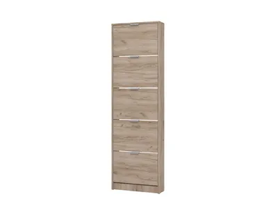Meuble à chaussures 15 paires – rangement entrée compact – CHAUS-BASE15