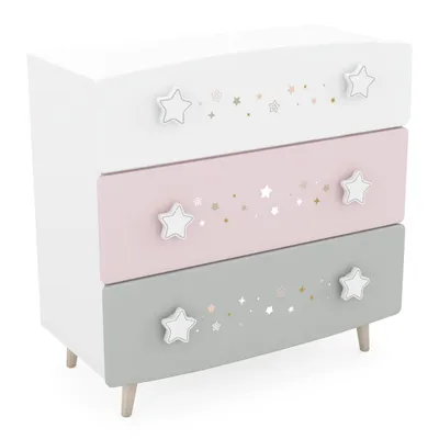 Commode Étoiles 3 tiroirs