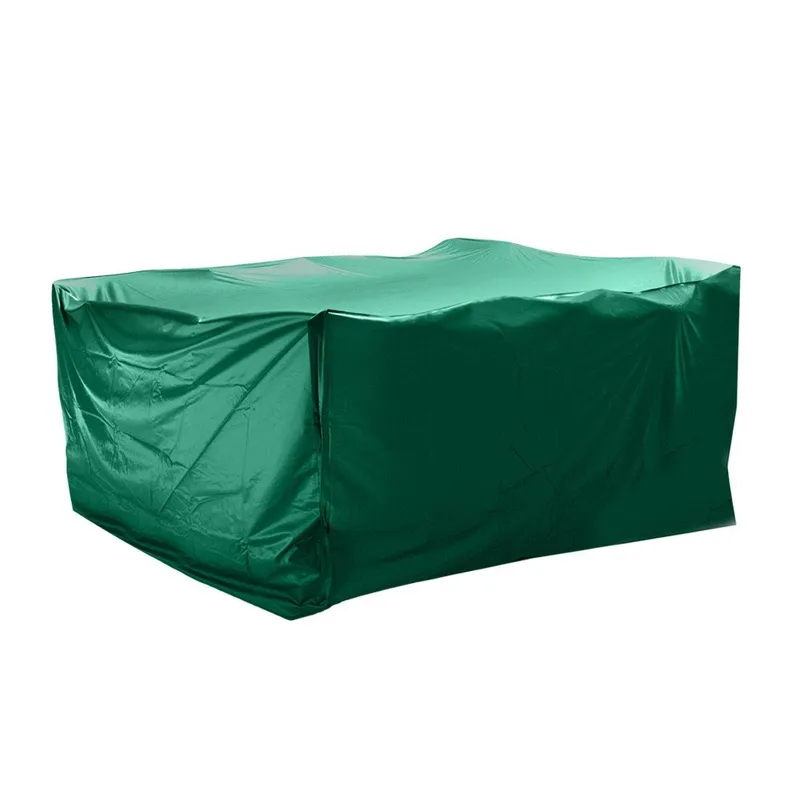 Housse de table rectangulaire en PVC – coloris vert