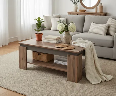 Table basse Kaernten – design sobre pour salon