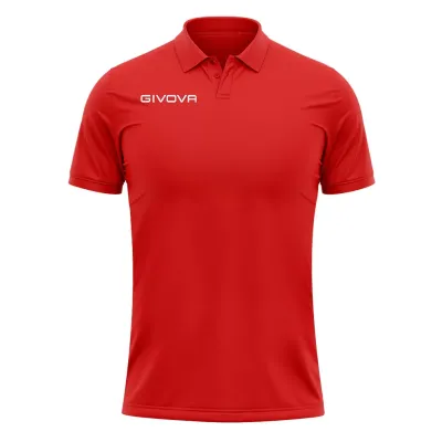 Polo piqué coton Givova Summer MA005-0012 Rouge