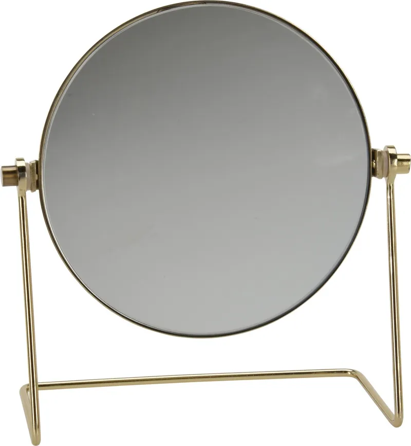 Miroir bureau 20CM dore