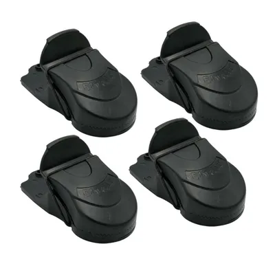 Lot de 4 tapettes à rats — pièges mécaniques efficaces – 6515