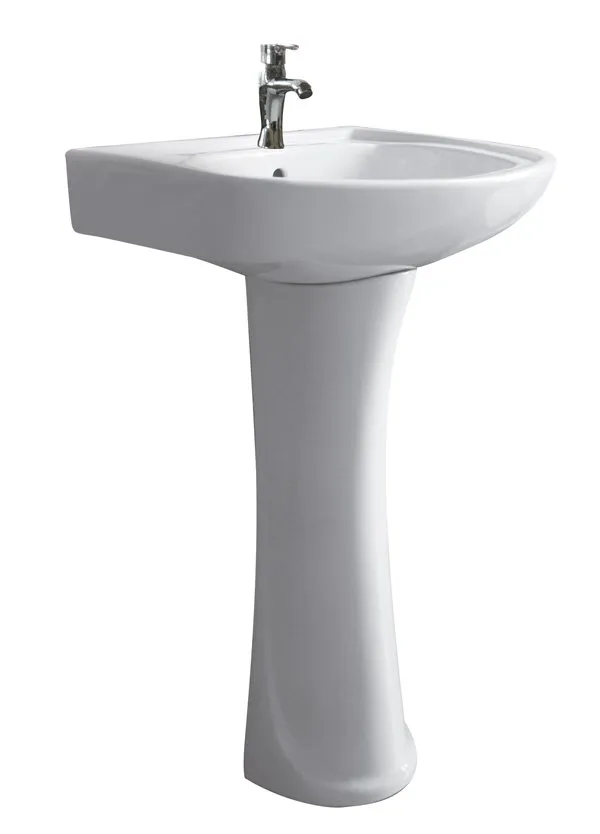 Lavabo + colonne Galène blanc
