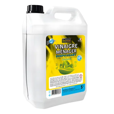 Vinaigre blanc ménager 14° bidon 5L – 970510