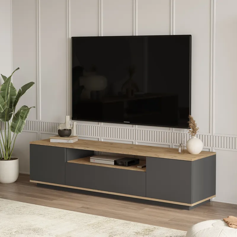 Meuble TV FR7-AA, structure compacte pour écran – FR7-AA-TV